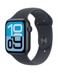Apple Watch SE 3 GPS 44mm Midnight Aluminium Case with Midnight Sport Band - M/L,Model A3325