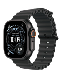 Apple Watch Ultra 3 Cellular 49mm Black Titanium Case with Black Ocean Band