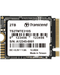 Transcend 2TB M.2 2230 PCIe Gen4x4 SSD, SLC Cache, Up to 5,000MB/s, for Steam Deck, ROG Ally, Microsoft Surface, Single-Sided, 3D TLC, M Key