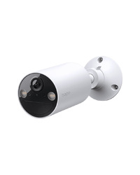 TP-Link Tapo C410 Smart Wire-Free Indoor/Outdoor Security Camera, 2K (2304x1296), 2.4 GHz, 6400mAh rechargeable lithium-ion battery, 180 days battery life, Smart Detection and Notifications (motion, people), Color Night Vision, Sound and Light Alarm