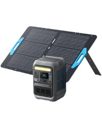 Anker SOLIX Powerstation C300X plus PS60 Portable Solar Panel