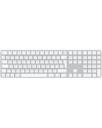Apple Magic Keyboard (2024) w Touch ID and Numeric Keypad - Croatian - White Keys