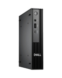 Dell Pro Micro QCM1250, Intel Ultra 5 235T, 1x 8GB DDR5 512GB GB PCIe M.2, Wi-Fi 6E+BT 5.3, Front: 1x USB C 3.2, 1x USB 3.2, Back: 2x USB 3.2, 2x USB 2.0, HDMI, DP, RJ45, USB KB/Mouse, W11Pro, 3Yr