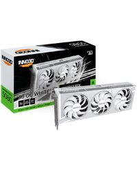INNO3D NVIDIA GEFORCE RTX 5080 X3 OC WHITE 16GB GDDR7 256bit, 2460 MHz / 30Gbps, 3x DP, 1x HDMI, 3 fan, 2,5 slot