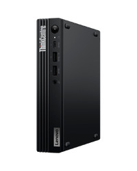 ThinkCentre M75q Gen 5, AMD Ryzen 3 8300GE, 8 GB DDR5-5200MHz, 256 GB SSD M.2, Front, 2x USB 3.2, 1x USB C 3.2, Back: 3x USB 2.0, 1x USB 3.2, DP, HDMI, VGA, VESA, USB KB/Mouse, W11Pro.
