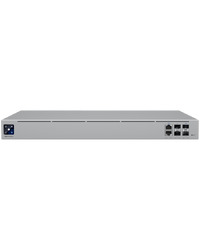 UBIQUITI UniFi Gateway Enterprise, 2x 25G SFP28,2x 10G SFP+ and 2x 2.5 GbE RJ45 ports (two interfaces remappable to WAN), 2 included hot-swap PSUs for power redundancy, 12.5 Gbps routing with IDS/IPS, Shadow Mode High Availability, 1.3