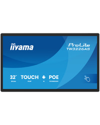 Iiyama PROLITE TW3226AS-B3P Android PC  PCRK3576 RAM 4 GB SSD 32GB Mali-G52 Gigabit ETH IEEE 802.11ax WI-Fi 6 BT Android 14 FHD TOUCH BLACK