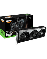 INNO3D NVIDIA GEFORCE RTX 5080 X3 OC 16GB GDDR7 256bit, 2460 MHz / 30Gbps, 3x DP, 1x HDMI, 3 fan, 2,5 slot