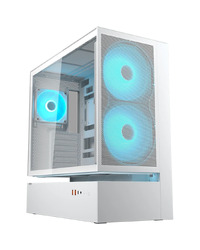 COUGAR CFV235 Mesh PC Case, Mid Tower, White