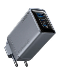 Anker Prime Charger (100W, 3 Ports, GaNPrime) Silver
