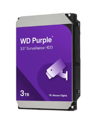 HDD AV WD Purple (3.5'', 3TB, 128MB, 5400 RPM, SATA 6 Gb/s)