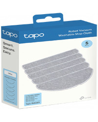 Tapo RVA301 Robot Vacuum Washable Mop Cloth, Washable Mop Cloth x5,Suitable for Tapo RV30 Max Plus, Tapo RV30 Max, Tapo RV20 Max Plus, Tapo RV20 Max
