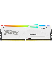 Kingston 16GB 6800MT/s DDR5 CL34 DIMM FURY Beast White RGB EXPO