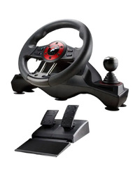Steering wheel Force Flashfire WH-2304V PS4, PS3, XBOX, SWITCH, PC WITH 2 PEDALS + GEARBOX