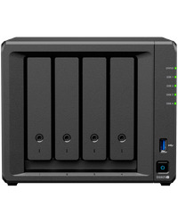 Synology DiskStation DS925+ Tower, 4-Bays 3.5'' SATA HDD/SSD, 2 x M.2 2280 NVMe SSD slot, CPU AMD Ryzen V1500B 4-core 2.2 GHz, 4 GB DDR4 ECC SODIMM, 2x RJ-45 2.5 GbE LAN Port; 2x USB 3.2; 1 xUSB Type-C expansion port; 2.26 kg; 3yr warranty