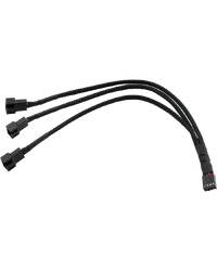Splitter for MB fan,4 Pin, 1 to 3 ports