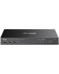 Omada 8-Port 10/100Mbps + 3-Port Gigabit Desktop Switch with 8-Port PoE+ 8× 10/100 Mbps PoE+ Ports, 2× Gigabit Non-PoE Ports, 1× Gigabit SFP Slots 802.3at/af, 65 W PoE Power, Desktop Steel Case Extend Mode for 250m PoE Transmitting