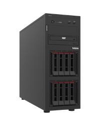 Lenovo ThinkSystem ST250 V3,1xIntel Xeon 6315P (4C 2.8GHz 55W),1x 16GB TruDDR5 5600MHz (1Rx8) ECC UDIMM,8x 2.5 Base,SW RAID,1x 800W HS Titanium,XCC Platinum,3yr Warranty