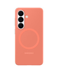 Samsung Galaxy S26 Silicone Magnet Case Coralred