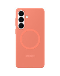 Samsung Galaxy S26+ Silicone Magnet Case Coralred