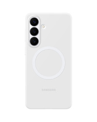 Samsung Galaxy S26+ Silicone Magnet Case White