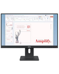 Lenovo ThinkVision E24-40 Monitor 23.8'' IPS AG, 16:9, 1920x1080, 100Hz, 178/178, 4/6ms, 250cd/m2, 1300:1 , Spk, 2x 2W, HDMI 1.4, DP 2.1, VGA, Tilt, Swivel, Pivot, Height Adjust Stand, VESA, Black, 3Y