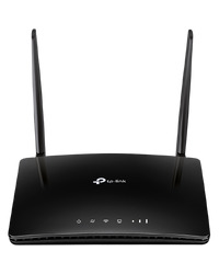 TP-Link Archer MR402 AC1200 Wireless Dual Band 4G LTE Router, Build-In 150Mbps 4G LTE Modem, 867 Mbps at 5 GHz + 300 Mbps at 2.4 GHz, 4G Cat4 150/50 Mbps, 2x Antennas, 3x Fast Ethernet LAN Ports, 1x Fast Ethernet WAN/LAN Port