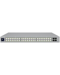 Ubiquiti network switch ECS-48S-PoE-EU Enterprise Campus 48S PoE Enterprise-grade 48-port, Layer 3 Etherlighting PoE+++ switch with Stacking support and high-capacity 10 GbE RJ45 and 25G SFP28 connections for high availability system design