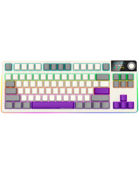 LORGAR KBP70TKLW, Wireless TKL Mechanical Gaming Keyboard Pro, Beige, EN layout