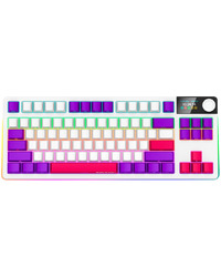 LORGAR Gaming Keyboard KBP70TKLW Pro Wireless White EN