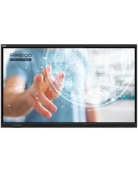 PRESTIGIO SOLUTIONS Multiboard 65-inch Light Series Gen 7, Android 14, Google EDLA, AI button, 8/128GB, 50TP, black
