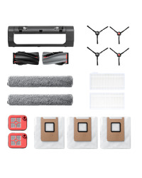 Anker, eufy Accessories Package MixedColor for C28 includes: Side Brush x2, Roller Brush and Brush Guard x1, Dust Bag x3, Roller Mop x2, Replacement Filters x2