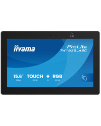 ProLite TW1625LASC-B3PNR 15.6 PCAP 10pt touch, IPS, 1920x1280, 450 cd/m2, 1000:1, 20 ms, USB x3, RJ45, 178/178, 89/89, PoE, NFC/RFID reader, RGB LED bar, Android 14