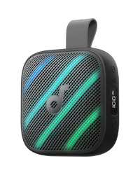 Anker, Soundcore Boom Go 3i Black, 24 Hour Playtime, 15W, IP68, Battery Display, Emergency Charging for Phone, TWS Pairing capable, RGB Lights