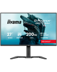27  Fast IPS Gaming, G-Master Red Eagle, G-SYNC Compatible, 2560x1440 200Hz, 2x HDMI, DisplayPort, 0.5ms MPRT, Speakers, USB HUB 2x3.2 2xC, Black Tuner, 15cm Height Adj. Stand