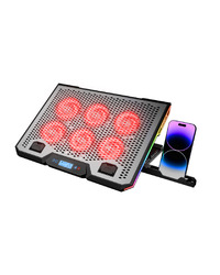 Postolje za notebook gaming Rampage BLIZZARD R7 6 FAN LCD SCREEN 2 USB SOCKET 13