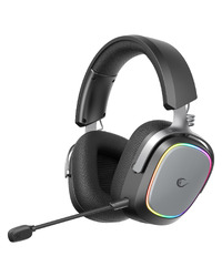 Slušalice sa mikrofonom RAMPAGE RETSU Black/Grey Wireless 2.4G Bluetooth Fabric and Leather Protein Earpad, 42412