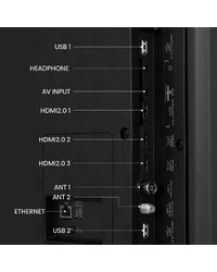 HISENSE TV LED 65A7KQ