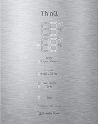 LG Frizider GBB92STABP 2,03m