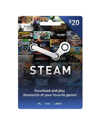 Steam gift card 20$ - Global