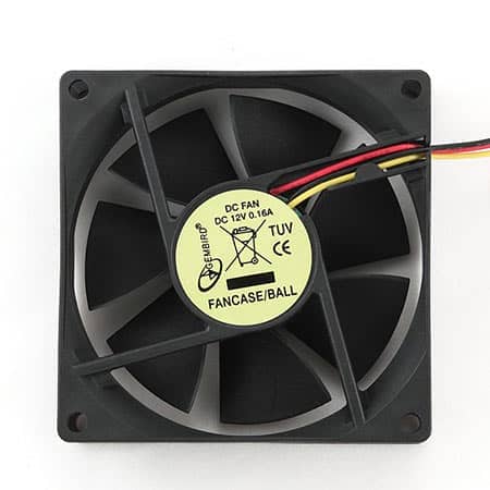Ventilator za kućište 80X80X25, kuglični ležaj, GEMBIRD FANCASE/BALL