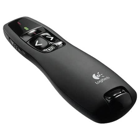 Prezenter LOGITECH R400, wireless 2.4 GHz, domet 15 metara, 910-001357, 910-001356
