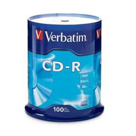 CD-R,VERBATIM, 700 MB,52X,spindle 100 kom EXTRA PRO,43411