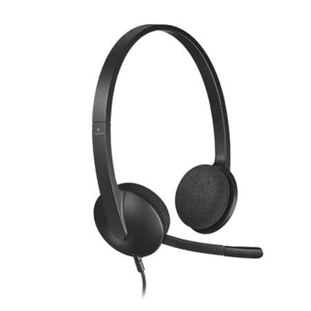 Slušalice sa mikrofonom, Logitech H340, USB, Noise-canceling Rotating microphone, 981-000475/509