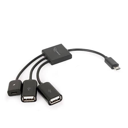 Micro USB HUB OTG GEMBIRD UHB-OTG-02, za mobilne telefone i tablete