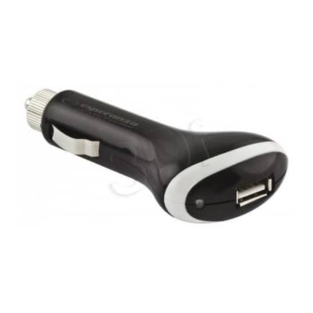 Auto Punjač ESPERANZA, USB, In 12/24V, Out 5V 1A, EZ105