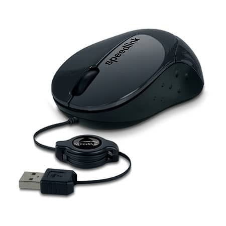 Miš SPEEDLINK BEENIE Mobile USB, black, SL-610012-BK