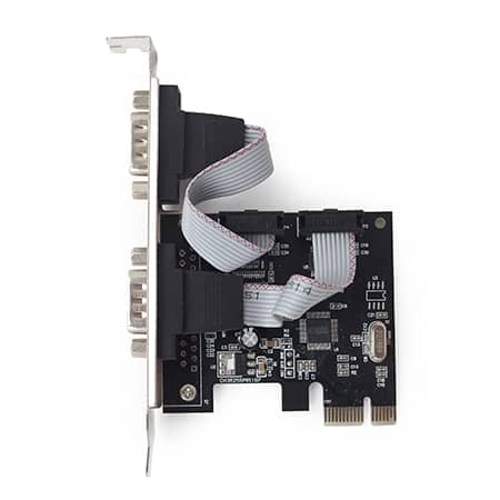 Kontroler 2 serial port PCI-Express GEMBIRD SPC-22, 2 x RS232, low-profile