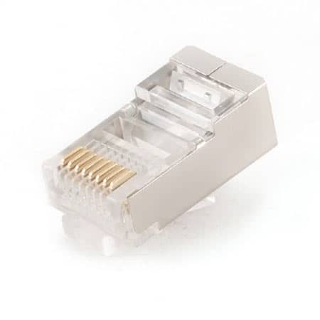 Konektor 8P8C, modular shielded 30u