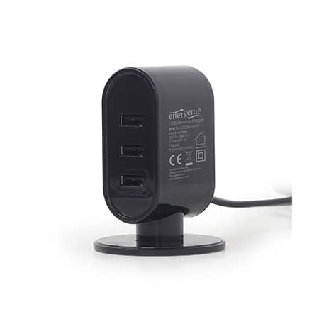 DC USB power station punač 3.1 A, Izlazi: 3xUSB, 3.1 A, GEMBIRD, EG-U3C3A-01-MX
